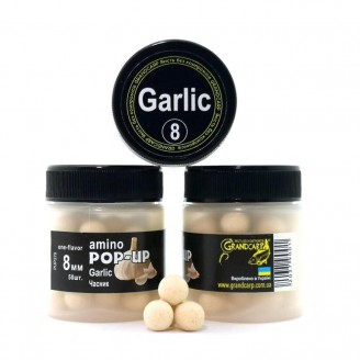 Amino POP-UPs one-flavor GARLIC (ЧАСНИК) Ø8 мм Amino POP-UPs one-flavor GARLIC (ЧАСНИК) Ø8 мм